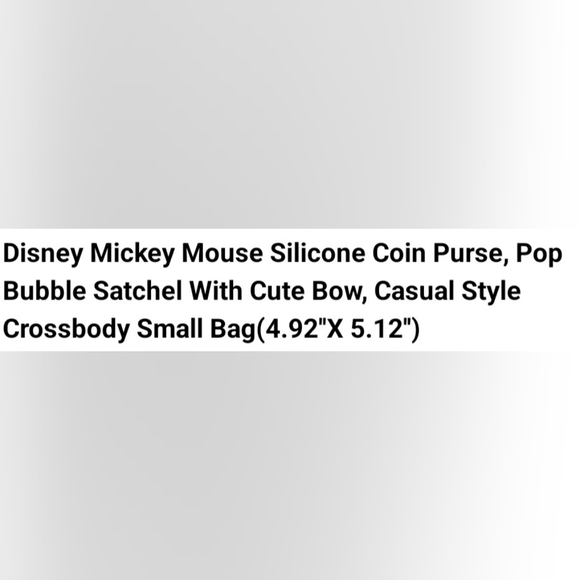 NWOT, Minnie Mouse coin purse - Picture 3 of 4